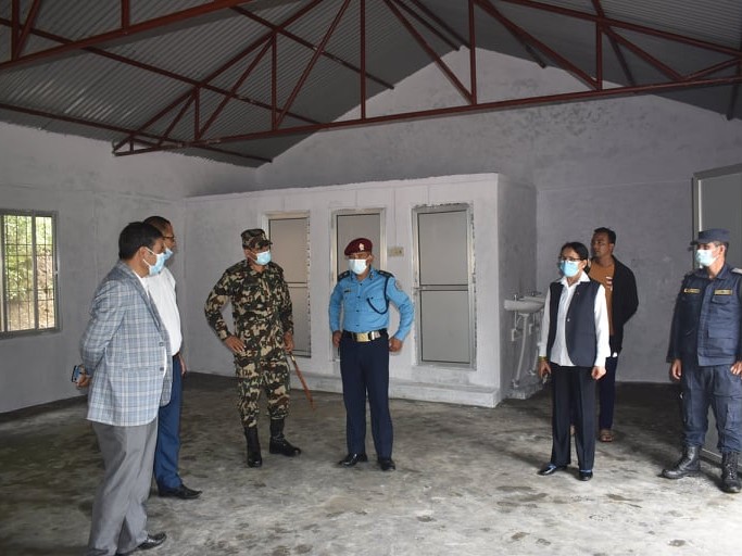 कपुरकोटमा होल्डिङ सेन्टरका लागि भवन